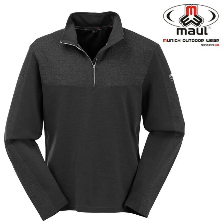 Maul - Karstein II - Herren Sport Langarmshirt - Schwarz 2 Maul - Karstein II - Herren Sport Langarmshirt - Schwarz – Bild 2