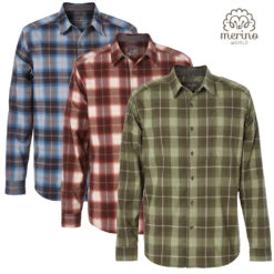 Royal Robbins - Herren Merino Hemd Merinolux Flannel L/S Langarm Outdoorhemd