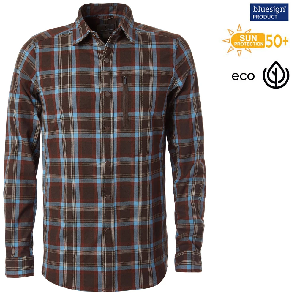 Royal Robbins - Herren Hemd Thermotech Ren Plaid L/S Outdoorhemd 2 Royal Robbins - Herren Hemd Thermotech Ren Plaid L/S Outdoorhemd – Bild 2