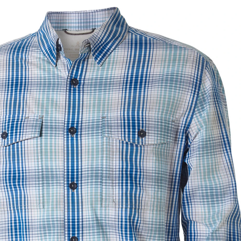 Royal Robbins - Herren Hemd Vista Chill Plaid L/S Langarm Outdoorhemd 8 Royal Robbins - Herren Hemd Vista Chill Plaid L/S Langarm Outdoorhemd – Bild 8