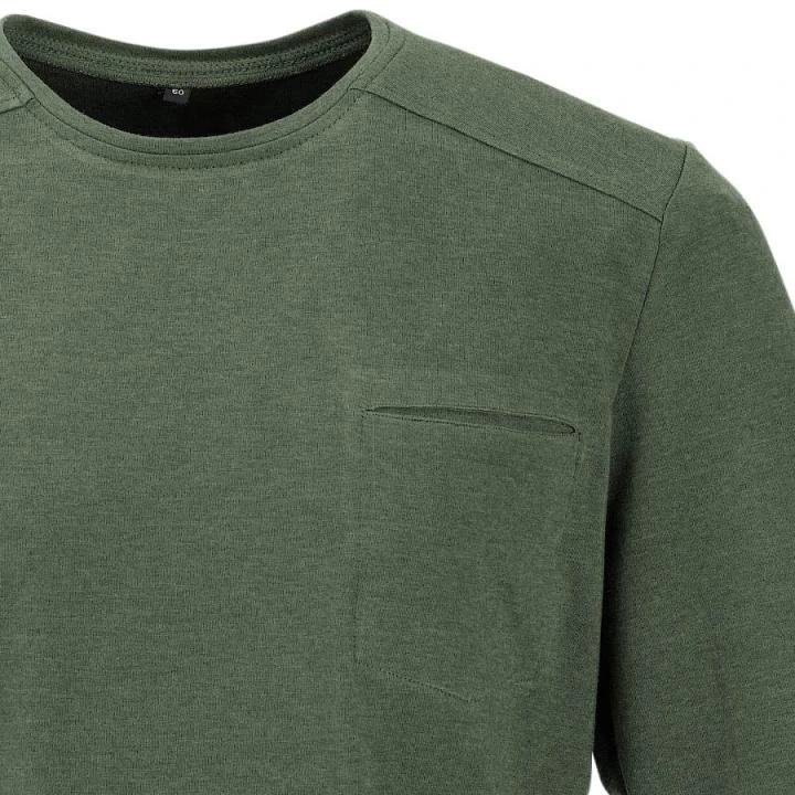 Maul - Spitzbub - Herren Langarmshirt - Grün 3 Maul - Spitzbub - Herren Langarmshirt - Grün – Bild 3