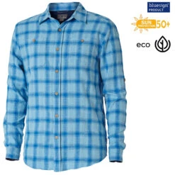 Royal Robbins - Herren Langarm Hemd Cool Mesh Linen Plaid L/S