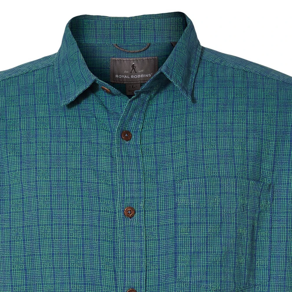 Royal Robbins - Herren Hemd Cool Mesh Plaid L/S Langarm Outdoorhemd 4 Royal Robbins - Herren Hemd Cool Mesh Plaid L/S Langarm Outdoorhemd – Bild 4