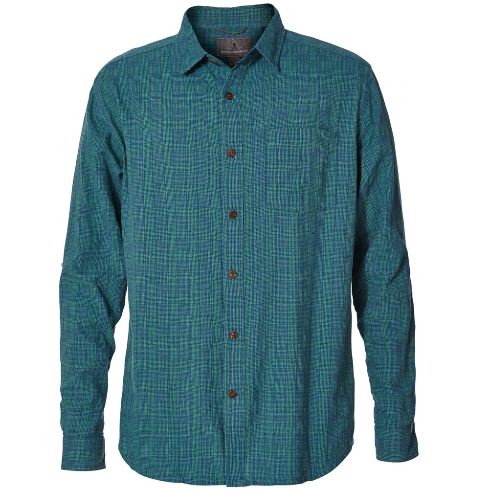 Royal Robbins - Herren Hemd Cool Mesh Plaid L/S Langarm Outdoorhemd 1 Royal Robbins - Herren Hemd Cool Mesh Plaid L/S Langarm Outdoorhemd