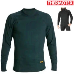 Maul || 4F || Craghoppers Verkäufe 41 TERMO - ORIGINAL HEAVY - Longshirt Herren Funktionsshirt -30 Bis-5 Grad, Blau