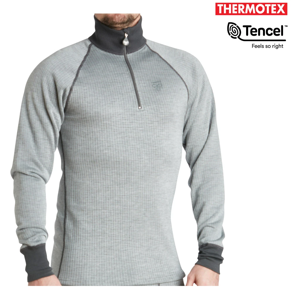TERMO - Original 2.0 - Turtle Neck - Dicker Termotex Herren Zip Pullover -35 Grad 3 TERMO - Original 2.0 - Turtle Neck - Dicker Termotex Herren Zip Pullover -35 Grad – Bild 3