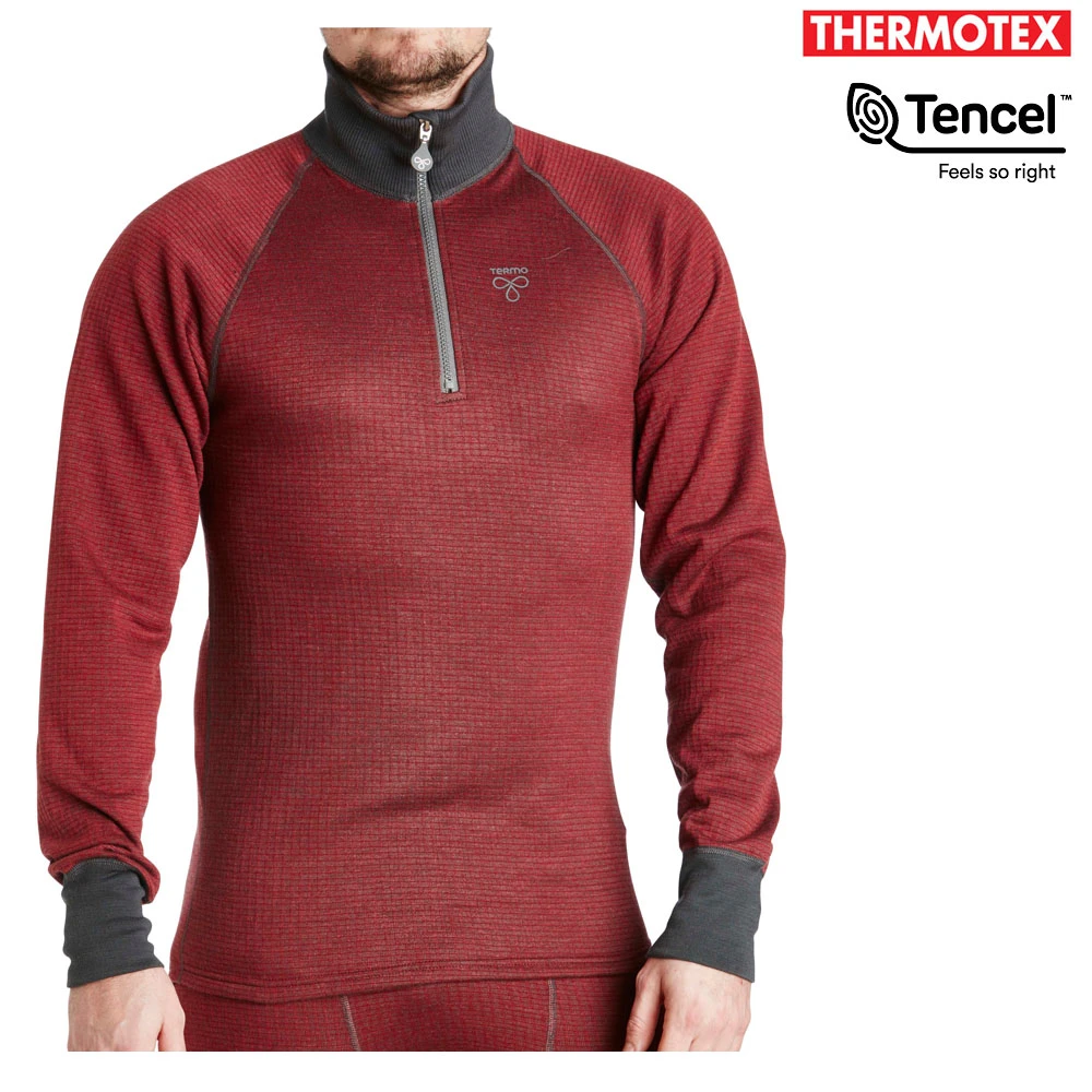 TERMO - Original 2.0 - Turtle Neck - Dicker Termotex Herren Zip Pullover -35 Grad 4 TERMO - Original 2.0 - Turtle Neck - Dicker Termotex Herren Zip Pullover -35 Grad – Bild 4