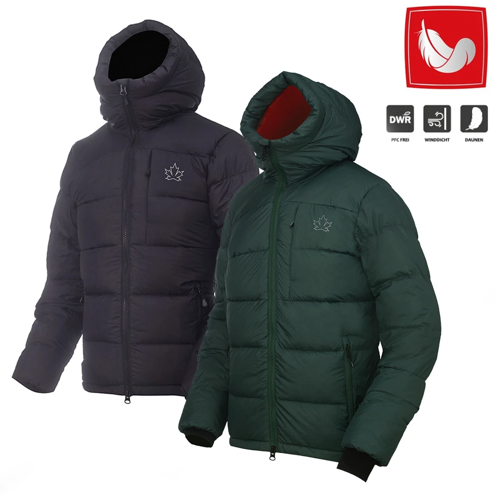 CANADA NORTH - Calgary -Echtdaunen Gefütterte Herren Winterjacke 1 CANADA NORTH - Calgary -Echtdaunen Gefütterte Herren Winterjacke