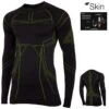 SKIN - Nahtloses 4F Herren Thermoshirt Sport Longshirt