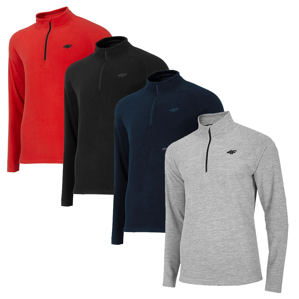4F - Herren Fleece Langarmshirt 1 4F - Herren Fleece Langarmshirt