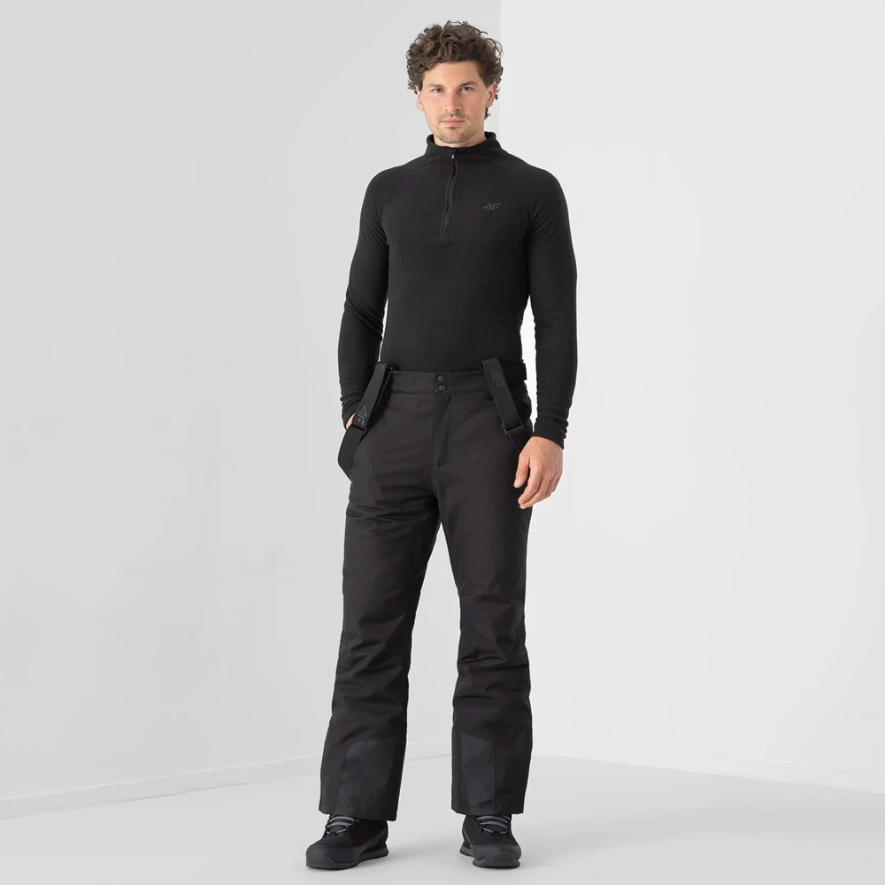 4F - Herren Fleece Langarmshirt 10 4F - Herren Fleece Langarmshirt – Bild 10