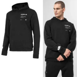 4F - Herren Hoody, Sweatpullover Mit Kapuze - Navy