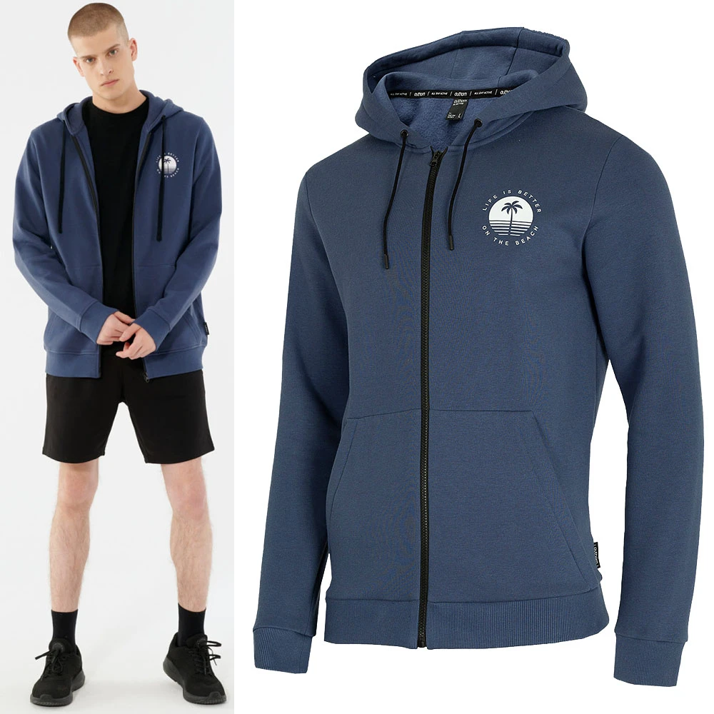 Outhorn - Herren Sweatjacke - Sportjacke - Navy 1 Outhorn - Herren Sweatjacke - Sportjacke - Navy