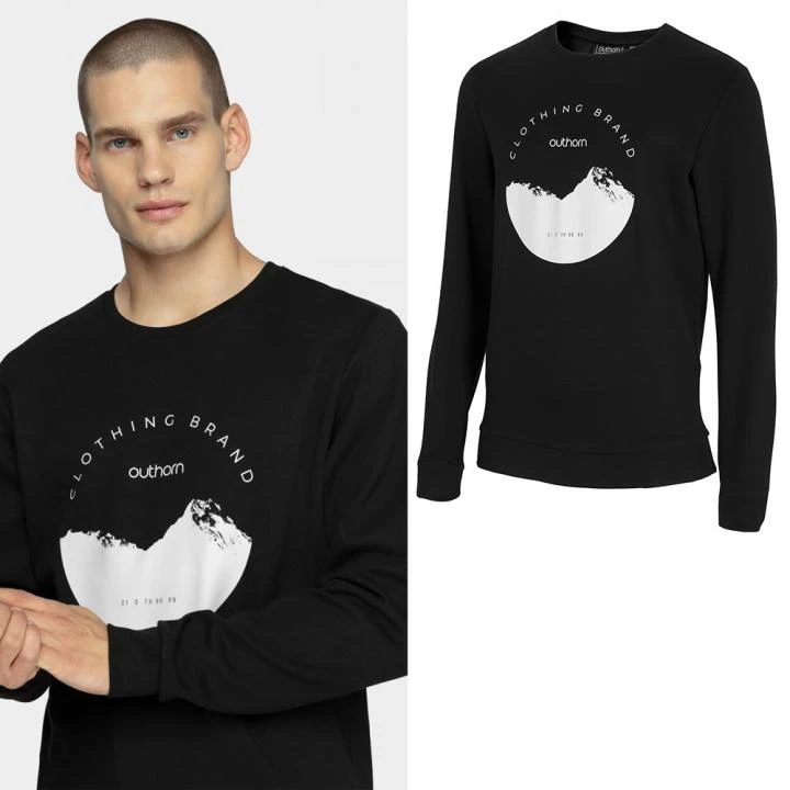 Outhorn - 01 9 TH 98 RN - Herren Sportpullover - Schwarz 1 Outhorn - 01 9 TH 98 RN - Herren Sportpullover - Schwarz