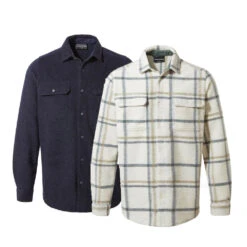 Maul || 4F || Craghoppers Verkäufe 26 Craghoppers - Holborn LS Shirt - Herren Fleece Jacke Im Hemdstyle