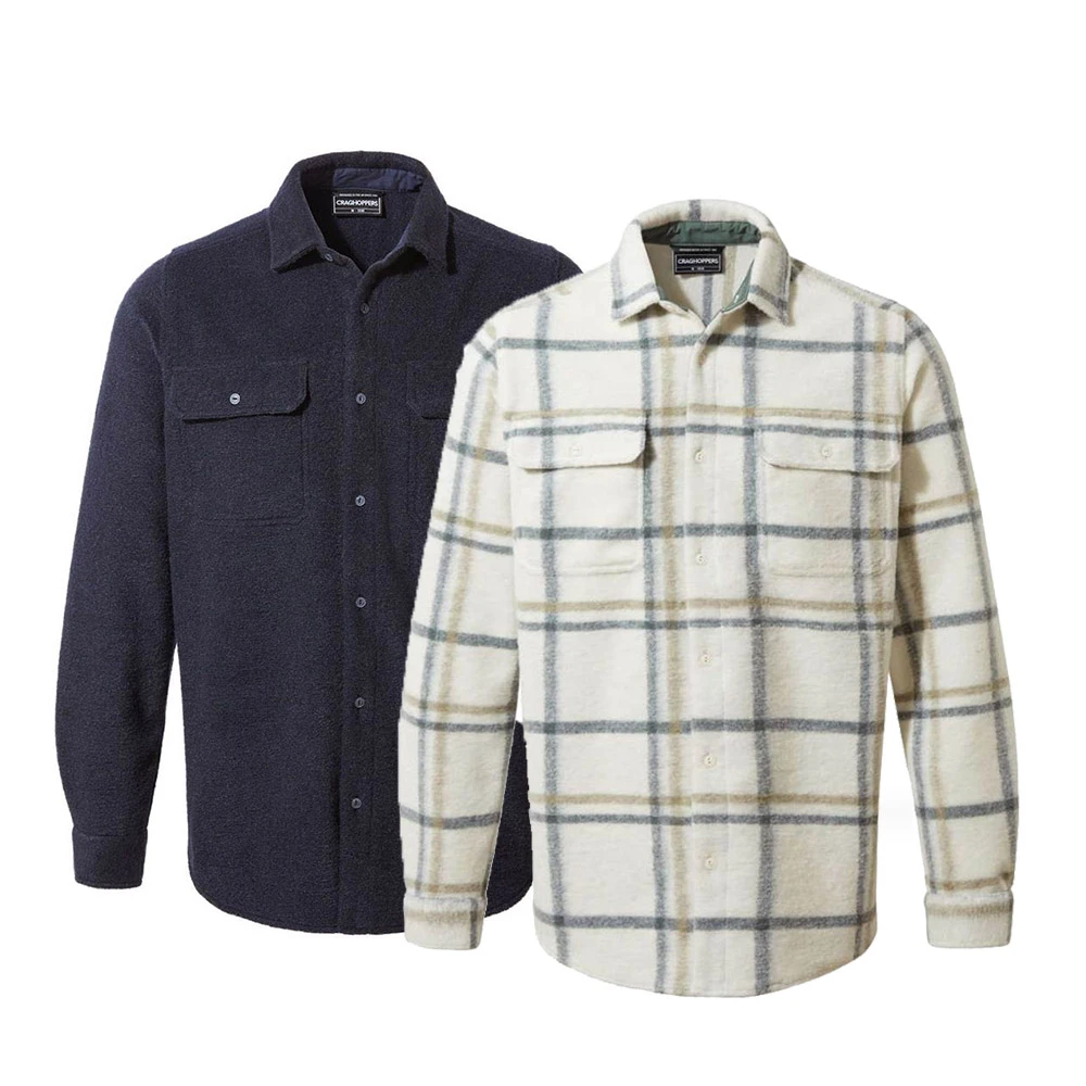 Craghoppers - Holborn LS Shirt - Herren Fleece Jacke Im Hemdstyle 1 Craghoppers - Holborn LS Shirt - Herren Fleece Jacke Im Hemdstyle
