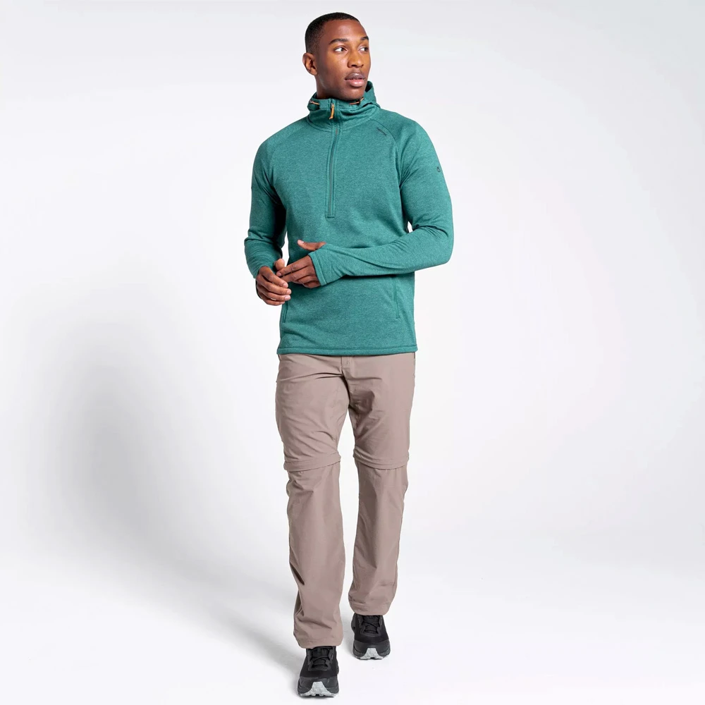 Craghoppers - Funktioneller Dynamic Kapuzenpulli - Sportjacke - Mit RV Taschen - Herren 2 Craghoppers - Funktioneller Dynamic Kapuzenpulli - Sportjacke - Mit RV Taschen - Herren – Bild 2