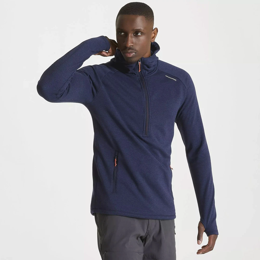 Craghoppers - Funktioneller Dynamic Kapuzenpulli - Sportjacke - Mit RV Taschen - Herren 2 Craghoppers - Funktioneller Dynamic Kapuzenpulli - Sportjacke - Mit RV Taschen - Herren – Bild 2