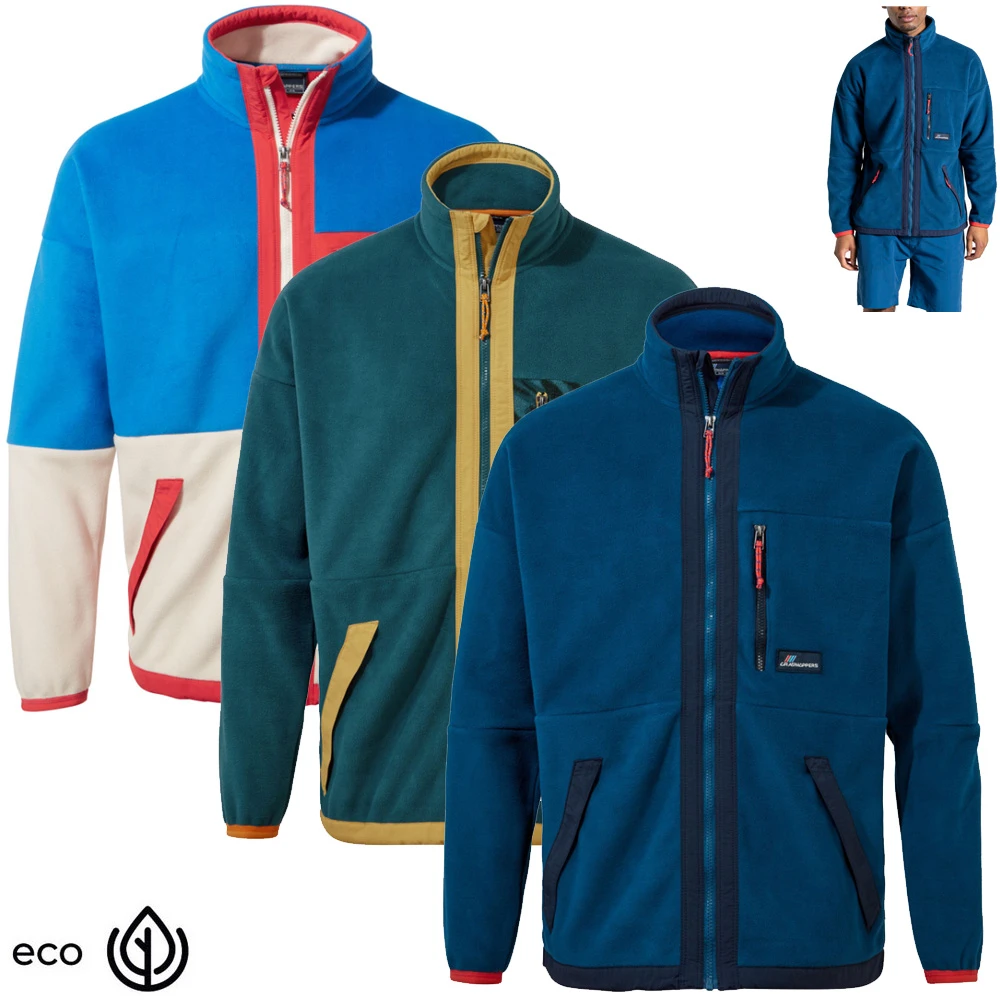 Craghoppers - Funktionelle Und Modische Fleecejacke Welwood Mit Farbblock-Design 1 Craghoppers - Funktionelle Und Modische Fleecejacke Welwood Mit Farbblock-Design