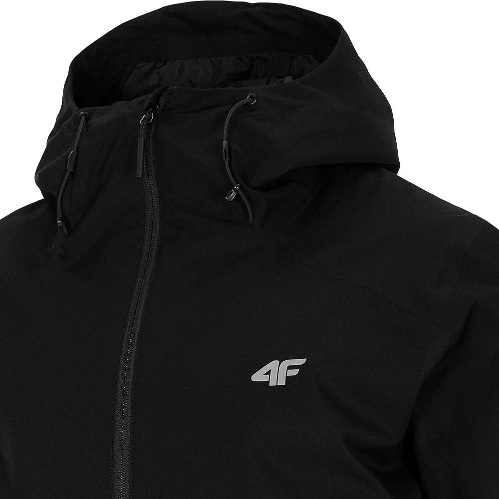 4F - NEO DRY 5 000 - Herren Regenjacke - Schwarz 2 4F - NEO DRY 5 000 - Herren Regenjacke - Schwarz – Bild 2