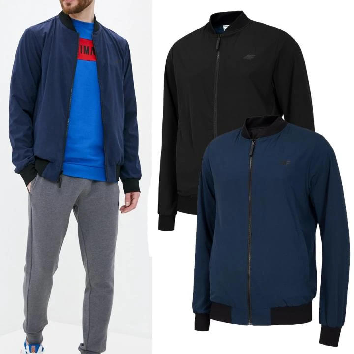 4F - Sportswear - Herren Sportjacke - Navy 1 4F - Sportswear - Herren Sportjacke - Navy