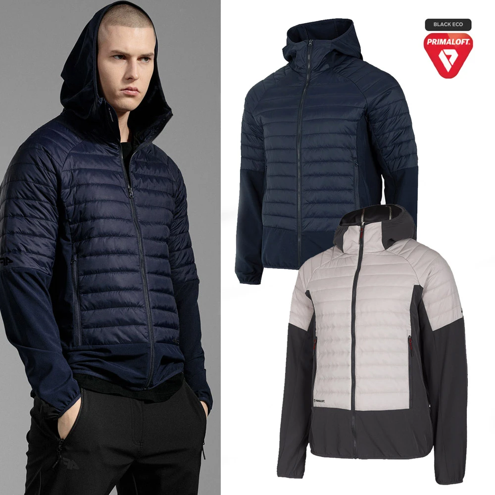 Primaloft - 4F Herren Hybrid Jacke Outdoorjacke Sportjacke 1 Primaloft - 4F Herren Hybrid Jacke Outdoorjacke Sportjacke