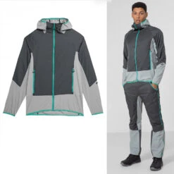 Primaloft - 4F Herren Sport- Und Touringjacke, Mit Primaloftfutter Einsätzen