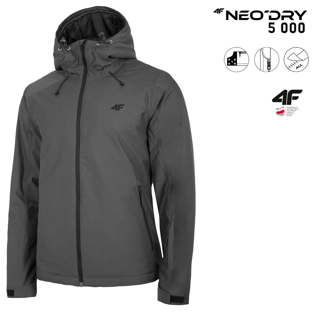 NEODRY 4F - Herren 5.000 WT Wasserdichte Skijacke, Winterjacke 2 NEODRY 4F - Herren 5.000 WT Wasserdichte Skijacke, Winterjacke – Bild 2