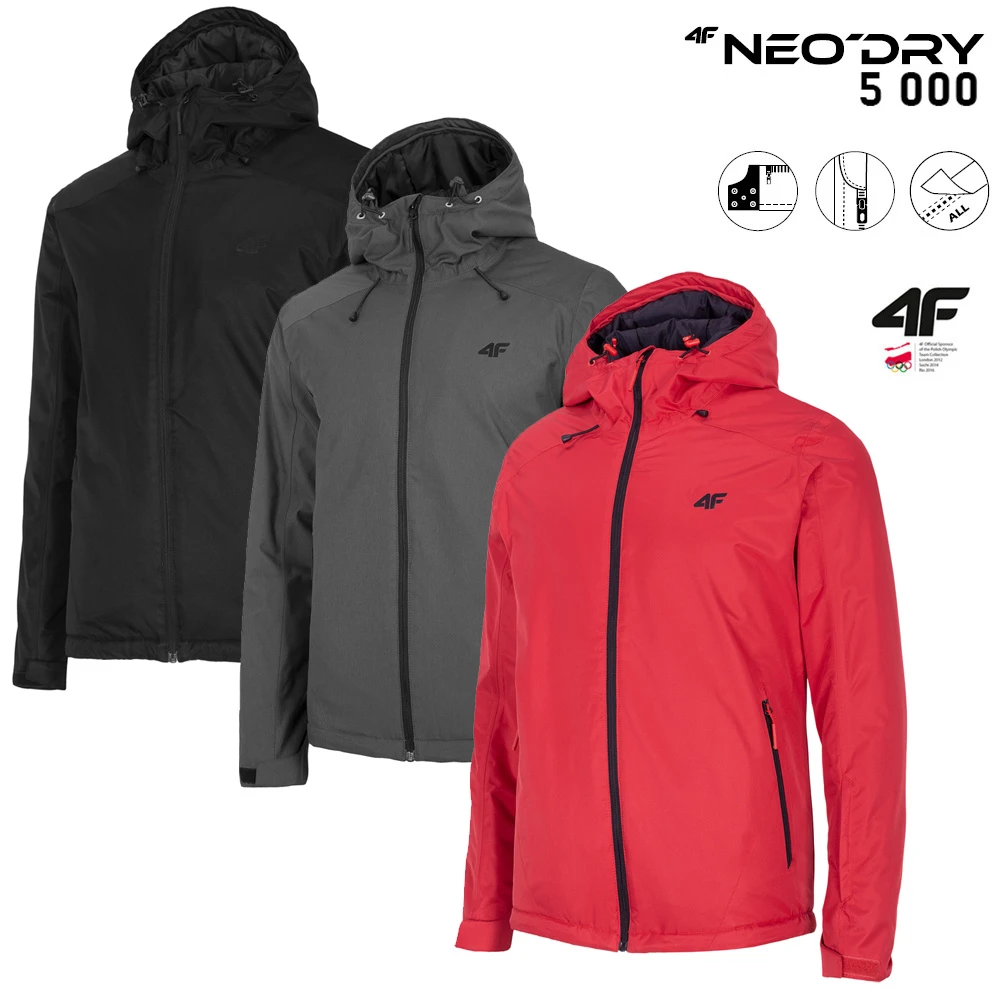 NEODRY 4F - Herren 5.000 WT Wasserdichte Skijacke, Winterjacke 1 NEODRY 4F - Herren 5.000 WT Wasserdichte Skijacke, Winterjacke