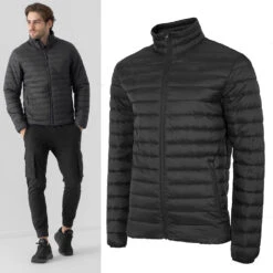 4F - Daunenartige Herren Winter Steppjacke