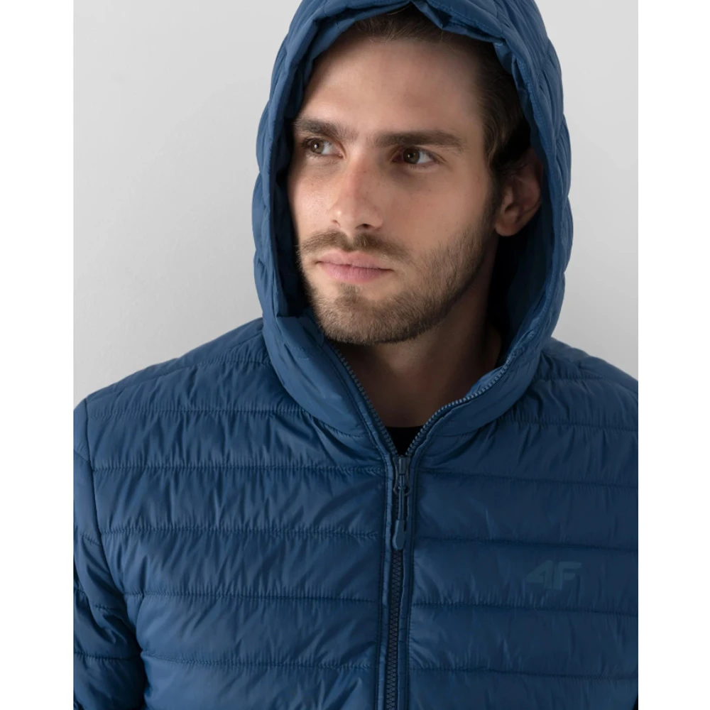 4F - Herren Daunenartige Steppjacke, Herbstjacke 3 4F - Herren Daunenartige Steppjacke, Herbstjacke – Bild 3