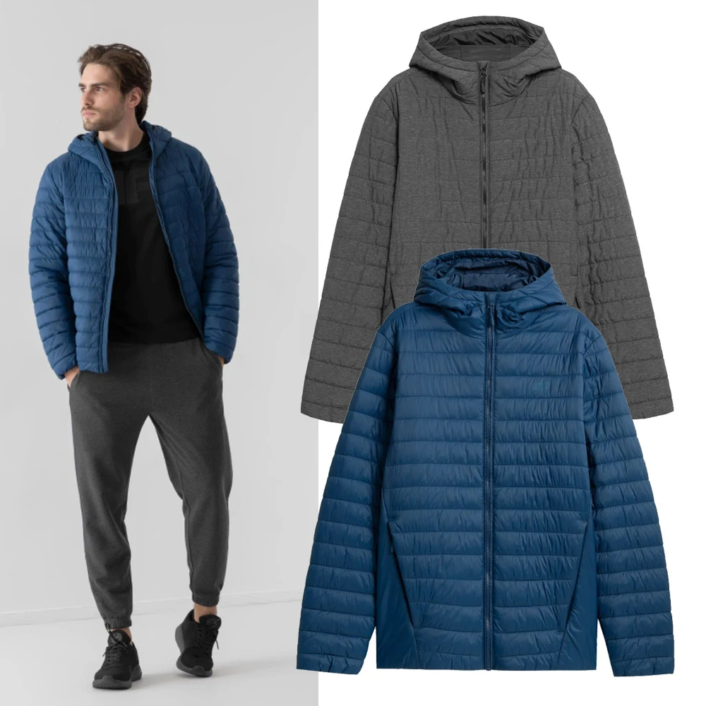 4F - Herren Daunenartige Steppjacke, Herbstjacke 1 4F - Herren Daunenartige Steppjacke, Herbstjacke