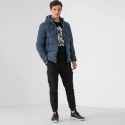 4F - Daunenartige Herren Winter Steppjacke 11 4F - Daunenartige Herren Winter Steppjacke -Maul || 4F || Craghoppers Verkäufe KUMP007 Z21 navy01