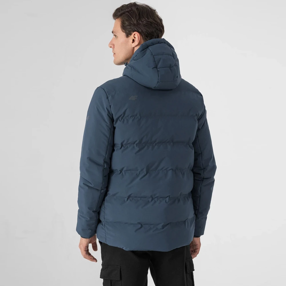 4F - Daunenartige Herren Winter Steppjacke 5 4F - Daunenartige Herren Winter Steppjacke – Bild 5
