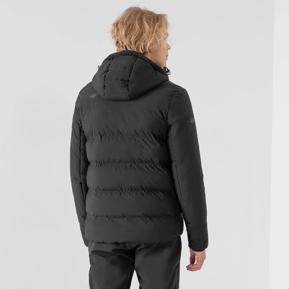 4F - Daunenartige Herren Winter Steppjacke 8 4F - Daunenartige Herren Winter Steppjacke – Bild 8