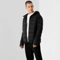 OUTHORN - Herren Daunenartige Steppjacke, Winterjacke -Maul || 4F || Craghoppers Verkäufe KUMP601 Z21 schwarz01