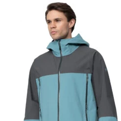 4F - Hardshell Herren Regenjacke Outdoorjacke NEODRY 10.000 -Maul || 4F || Craghoppers Verkäufe KUMT060 L22 blau01