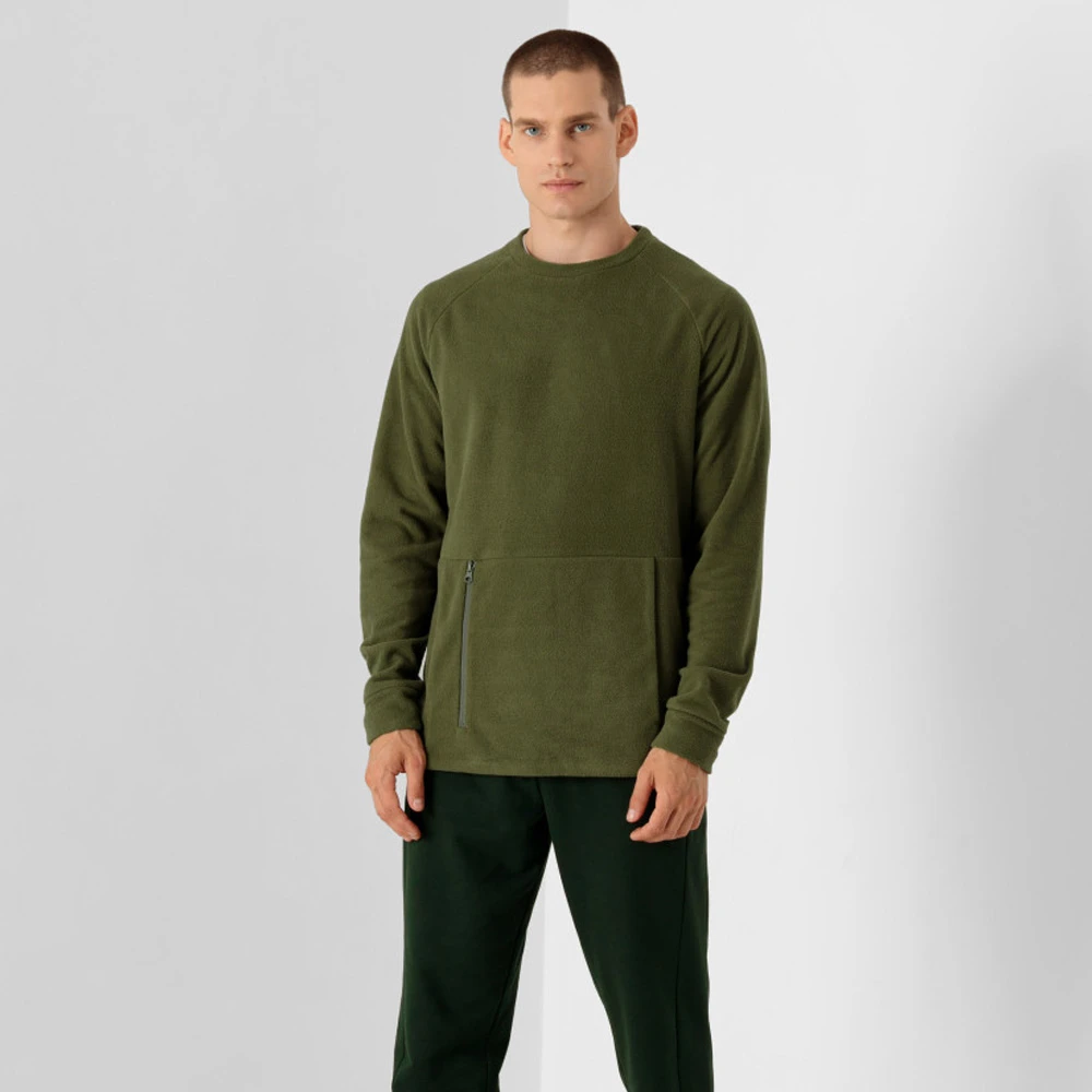 OUTHORN - Herren Fleece Langarmshirt, Pullover 4 OUTHORN - Herren Fleece Langarmshirt, Pullover – Bild 4