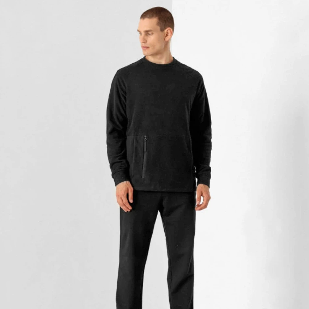 OUTHORN - Herren Fleece Langarmshirt, Pullover 3 OUTHORN - Herren Fleece Langarmshirt, Pullover – Bild 3