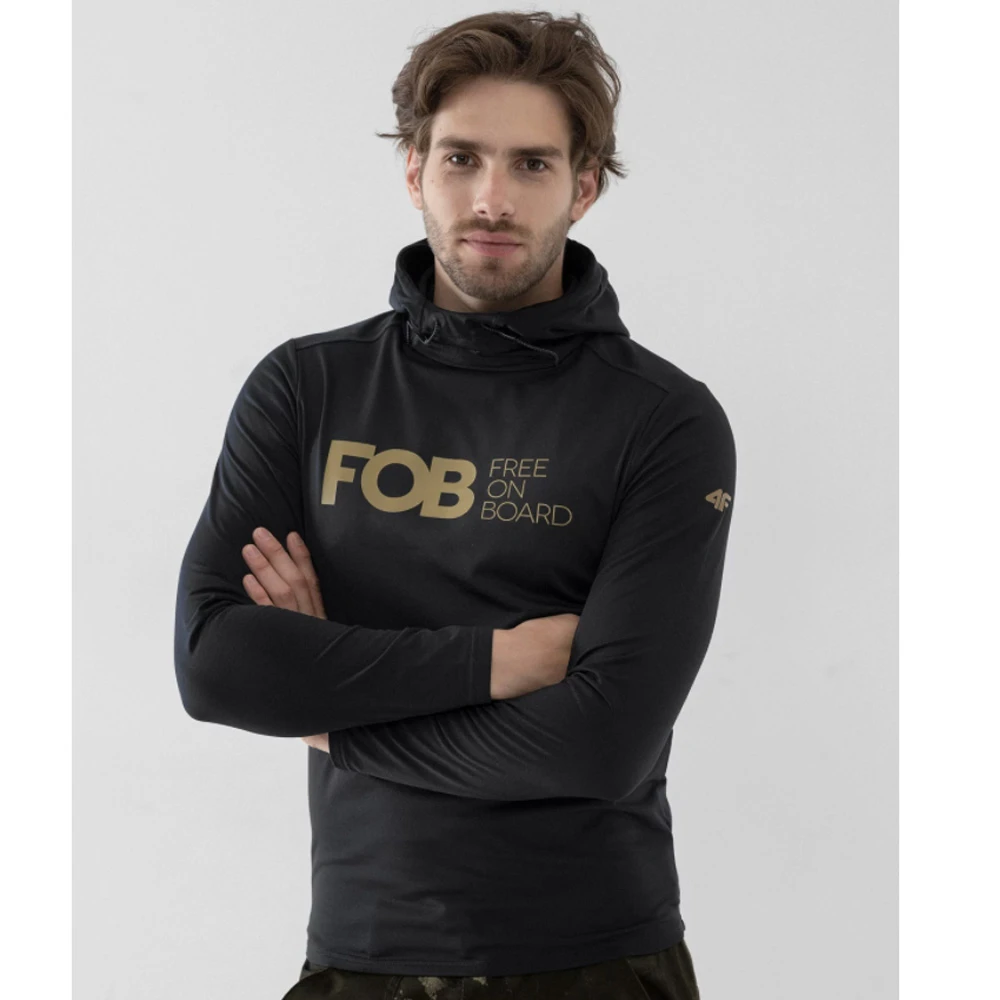 FOB - Herren 4FWARM Funktions Hoodie Winter Langarmshirt 3 FOB - Herren 4FWARM Funktions Hoodie Winter Langarmshirt – Bild 3
