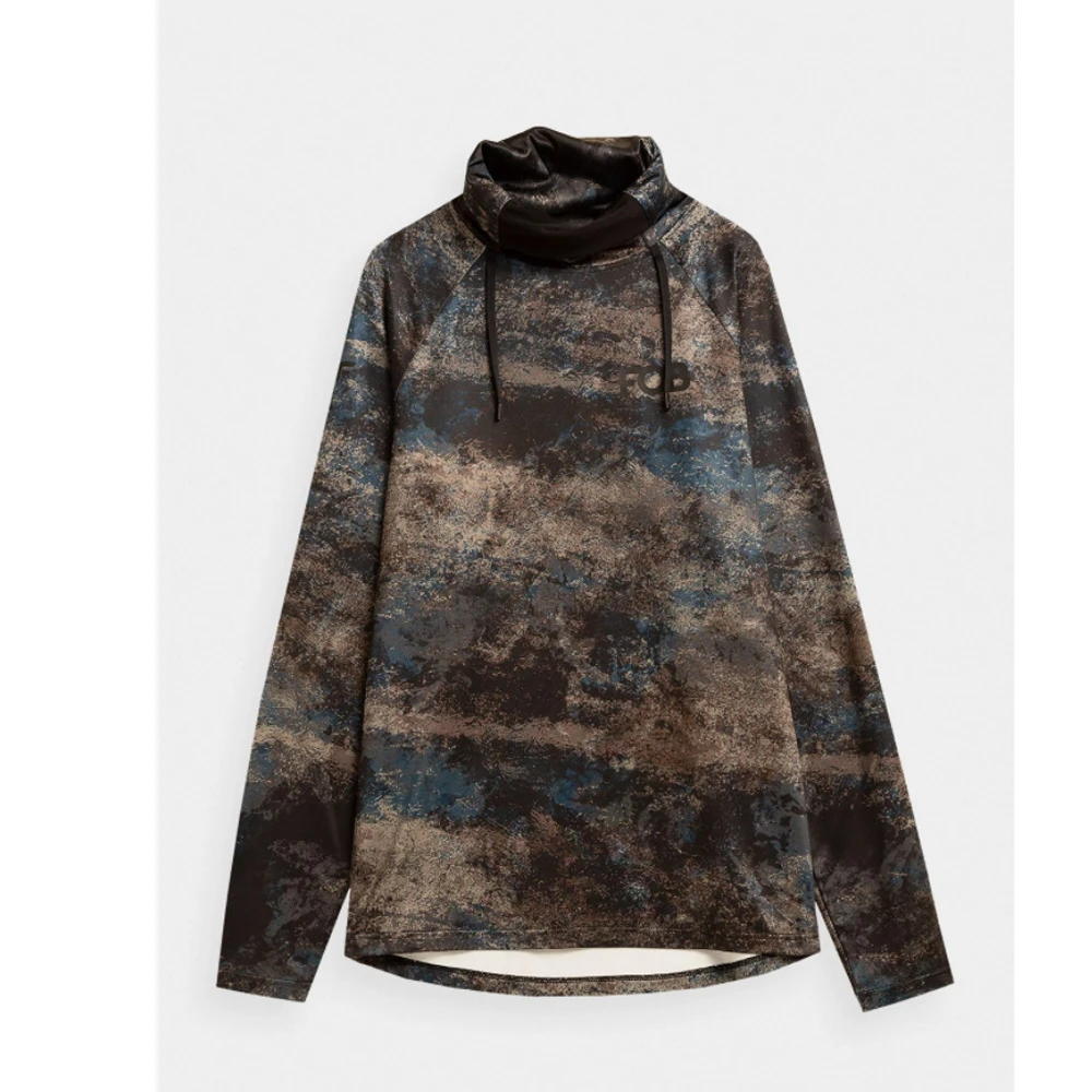 4F FOB - Herren Thermoaktive Funktions Langarmshirt Mit Halstuch 4 4F FOB - Herren Thermoaktive Funktions Langarmshirt Mit Halstuch – Bild 4