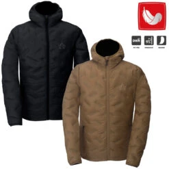 CANADA NORTH - Herren Daunenjacke Winterjacke Rds Zertifizierte Daune