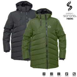 CANADA NORTH - Herren Winterjacke Wintermantel DuPont Sorona Bio Füllung