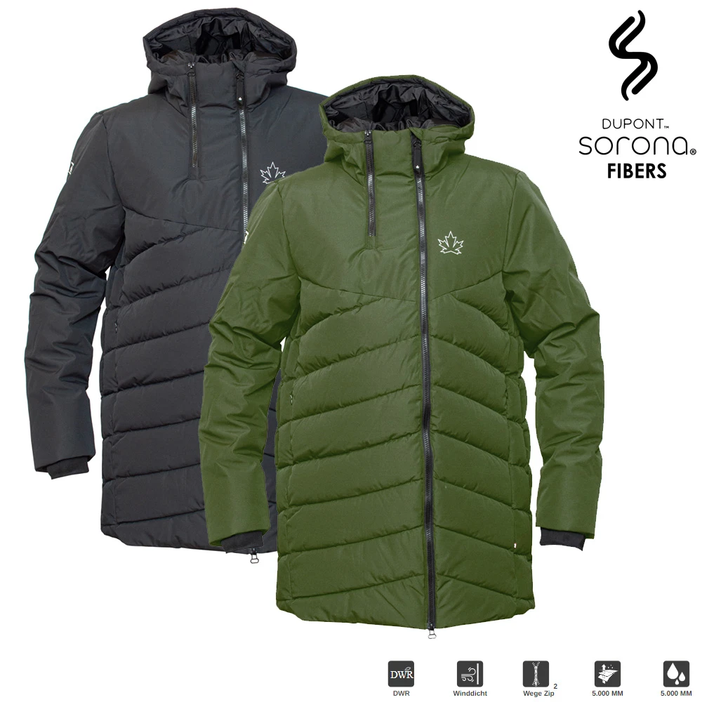 CANADA NORTH - Herren Winterjacke Wintermantel DuPont Sorona Bio Füllung 1 CANADA NORTH - Herren Winterjacke Wintermantel DuPont Sorona Bio Füllung