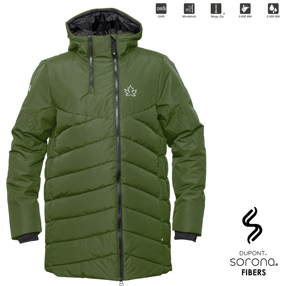 CANADA NORTH - Herren Winterjacke Wintermantel DuPont Sorona Bio Füllung 2 CANADA NORTH - Herren Winterjacke Wintermantel DuPont Sorona Bio Füllung – Bild 2