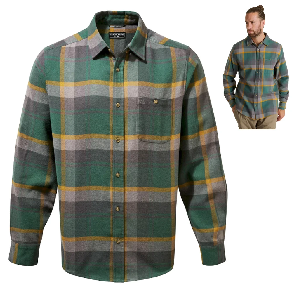 Craghoppers - Herren Hemd Mit Langen Ärmel - Karodesign - Wilmot 2 2 Craghoppers - Herren Hemd Mit Langen Ärmel - Karodesign - Wilmot 2 – Bild 2