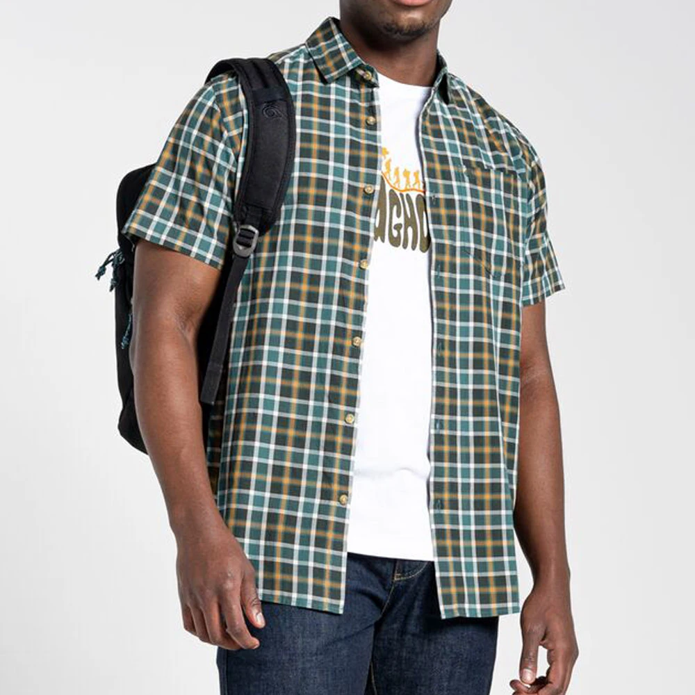 Craghoppers - Outdoor Kurzarm Hemd Im Karodesign - Menlo Shirt 4 Craghoppers - Outdoor Kurzarm Hemd Im Karodesign - Menlo Shirt – Bild 4