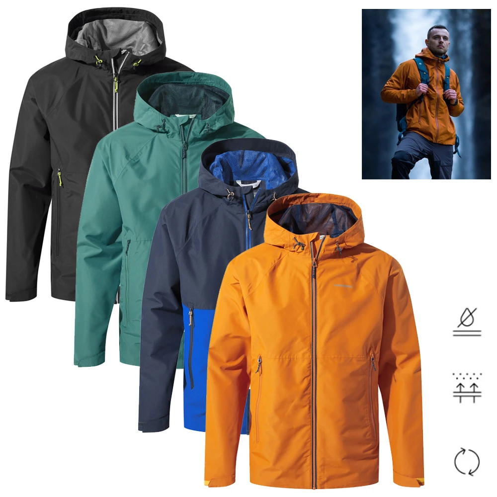 Craghoppers - Wasserdichte Regen- Outdoor- Wanderjacke Sebastian - AquaDry Membran 1 Craghoppers - Wasserdichte Regen- Outdoor- Wanderjacke Sebastian - AquaDry Membran