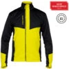 Fischer - GORE Windstopper Herren Sportjacke, Gelb Schwarz