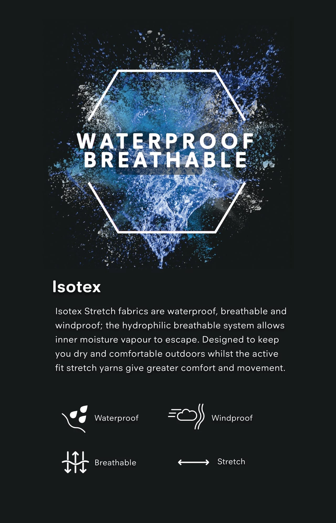 Regatta - Wasserdichte Isotex 10000 Stretch Outdoor- Funktionsjacke - Birchdale 2 6 Regatta - Wasserdichte Isotex 10000 Stretch Outdoor- Funktionsjacke - Birchdale 2 – Bild 6